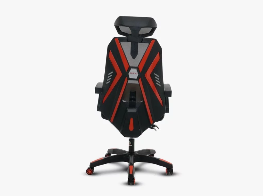 SIHOO M89C-101 FEKETE-PIROS GAMER SZÉK