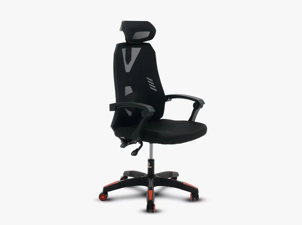 SIHOO M89C-101 FEKETE-PIROS GAMER SZÉK