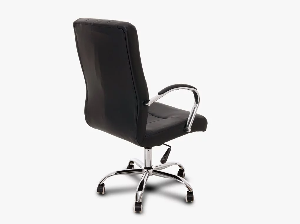 Irodaszék Jack 074 fekete textilbőr
