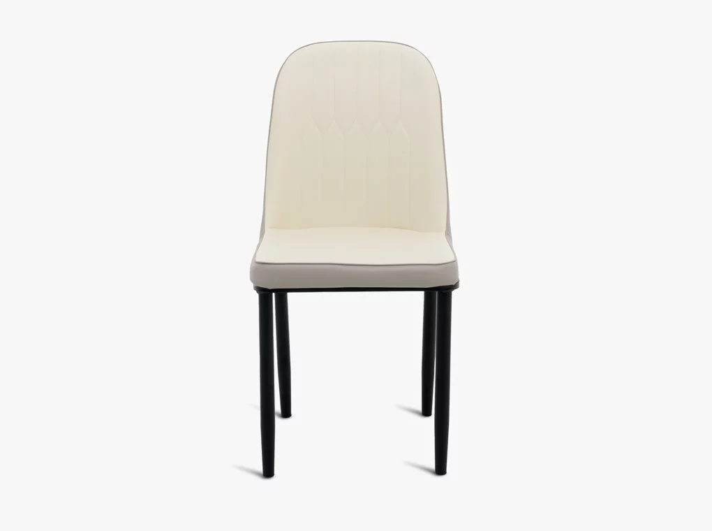 Étkezőszék Jack DC029 fehér / szürke