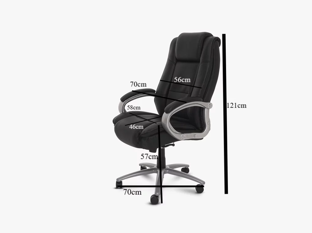 Barracuda fekete irodaszék E427-2