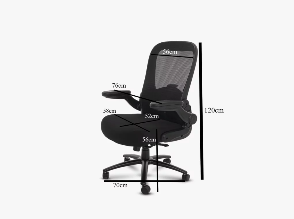 Barracuda fekete XXL irodaszék M97-2 (140+ kg)