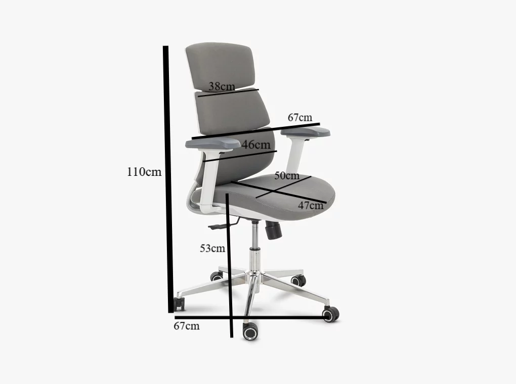 Irodaszék Winnipeg B22 szürke