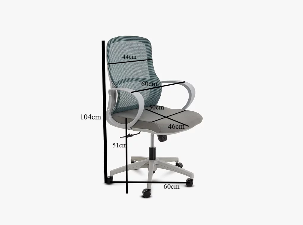 Irodaszék Winnipeg B4003 fekete