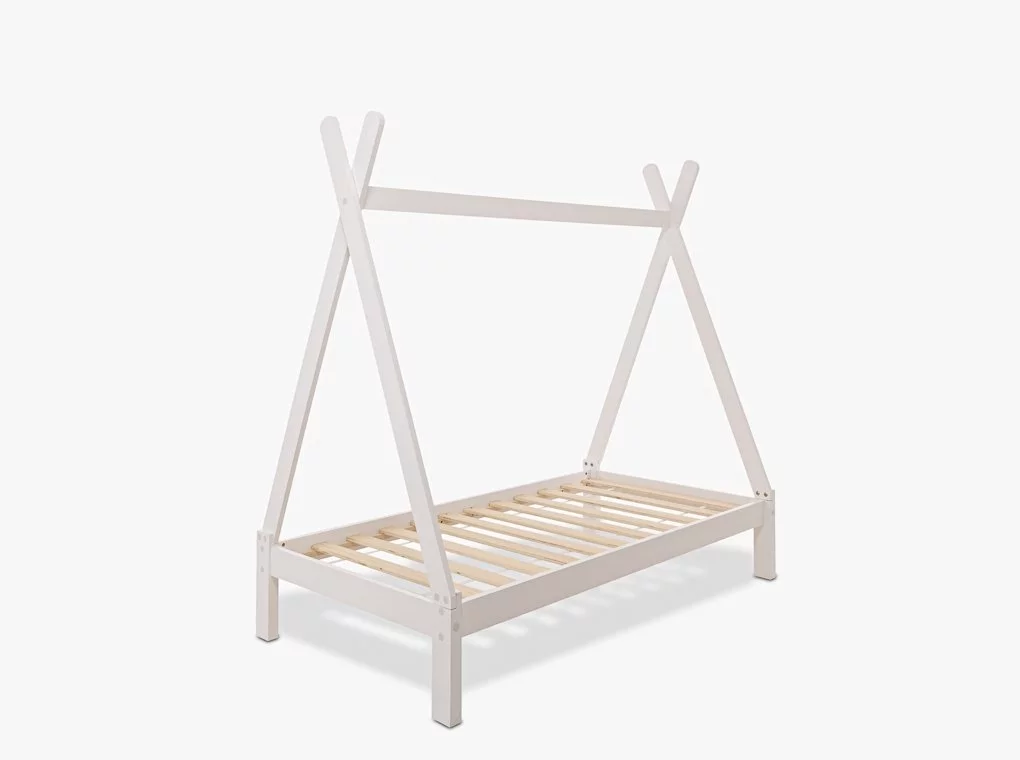 FENYŐ GYERMEKÁGY HÁZIKÓÁGY B12063 FEHÉR, 80x160 cm