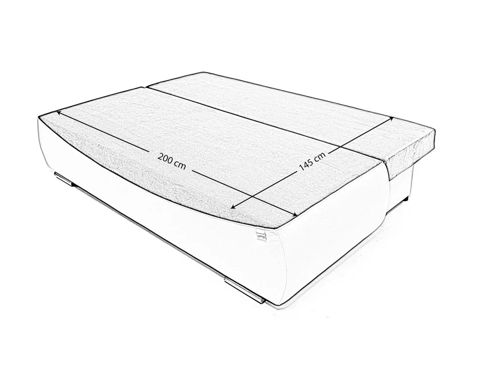 LIMA KANAPÉÁGY ÁGYNEMŰTARTÓVAL